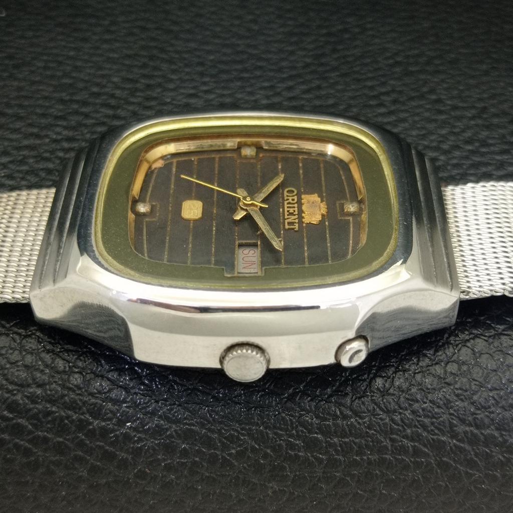 Orient АВТОМАТИЧЕСКИЕ ВИНТАЖНЫЕ ЯПОНСКИЕ ЧАСЫ 46941 МУЖСКИЕ ОРИГИНАЛЬНЫЙ ЦИФЕРБЛАТ a703390-1 R213b-a703390