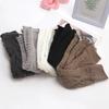 New Spring Japanese Style Lolita Warm Leg Thin Knitted Socks Girl Foot Covers Leg Warmers for Women Knee Warmers JK Socks