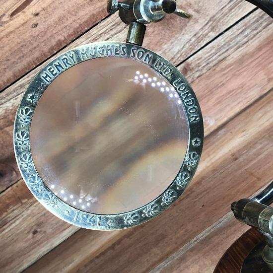 Увеличительное стекло, винтажная морская лупа для декора стола, подарок на годовщину, офисный подарок, подарок боссу, подарок мужу