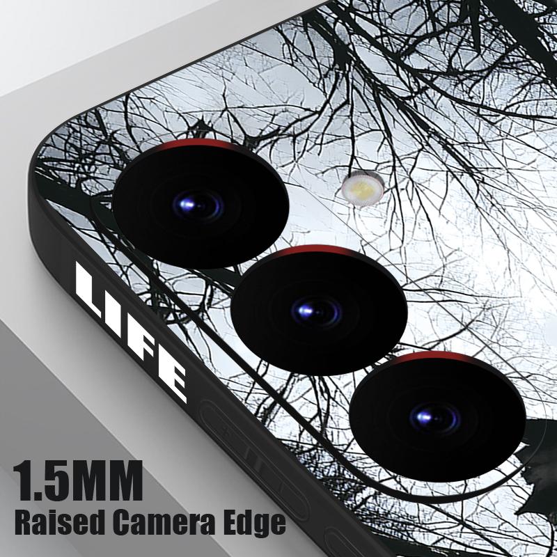Чехол-коллаж «Летний аниме-сад» для Samsung Galaxy S26 S25 Ultra S24 S23 S22 S21 FE A54 A55 A16 A26 A36 A56 A17 A18 A37 A57 5G