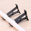 Heavy Duty Curtain Rod Support Aluminum Alloy Curtain Fixing Clip Durable Window Hardware Tools