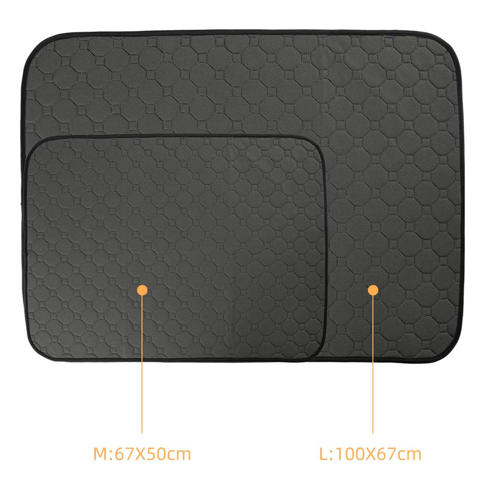 Коврик для мочи для домашних животных SARACAT, подушка для кровати для собак, водонепроницаемый, быстросохнущий, для ухода за больными, многоразовый, для мочи, для собак, кошек, простыня для домашних животных, 2 шт.