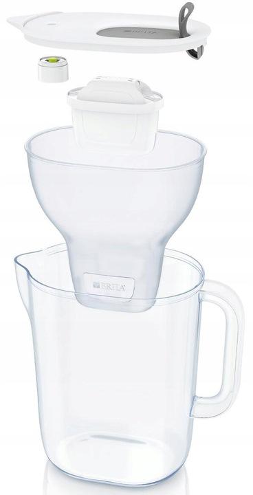 Dzbanek Filtrujący Brita Style Xl Szary + 4 Wkłady Maxtra Pro Pure