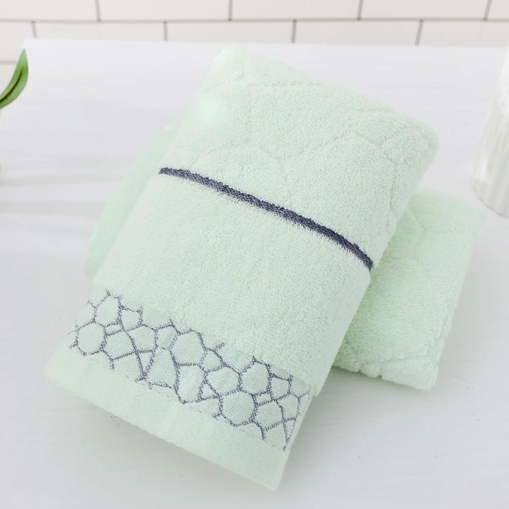 T222A Дешевая оптовая цена Жаккардовое шампанское сиреневый светло-зеленый голубой фуксия полотенце для рук полотенце для лица