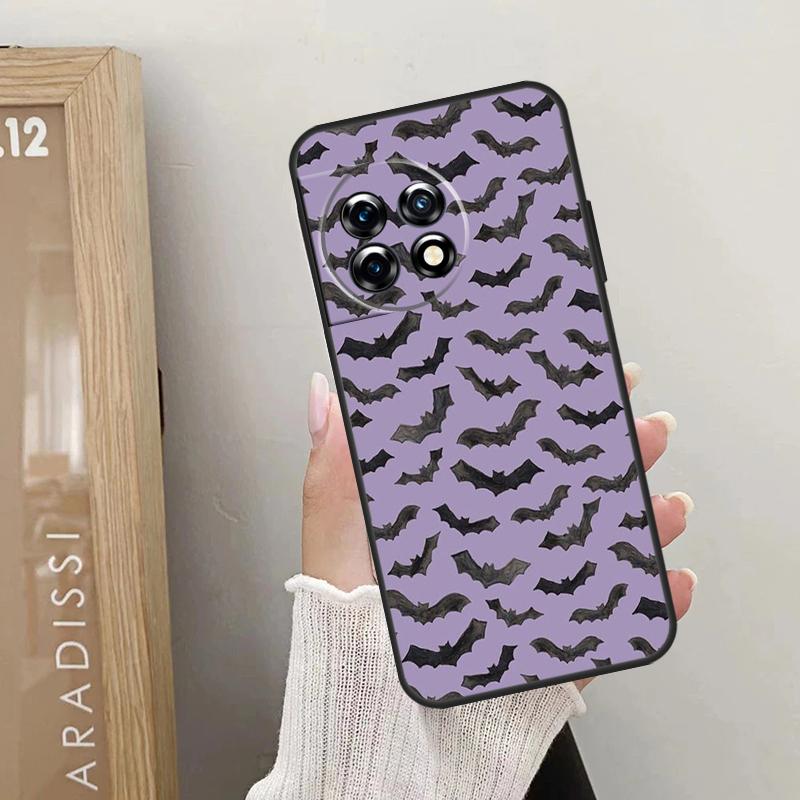 Halloween Vampire Bats Case For OnePlus 11 12 9 10 Pro 9R 10R 10T 12R OnePlus Nord N30 N20 N10 CE 4 2 3 Lite Cover