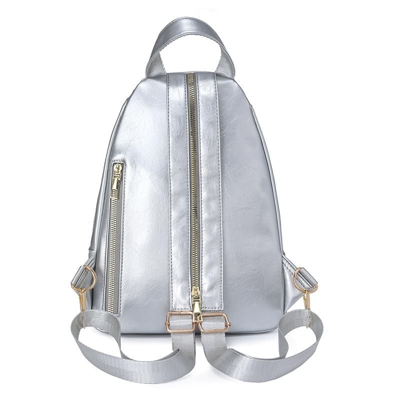 Рюкзак многофункциональный женский рюкзак с цветными блоками и замком