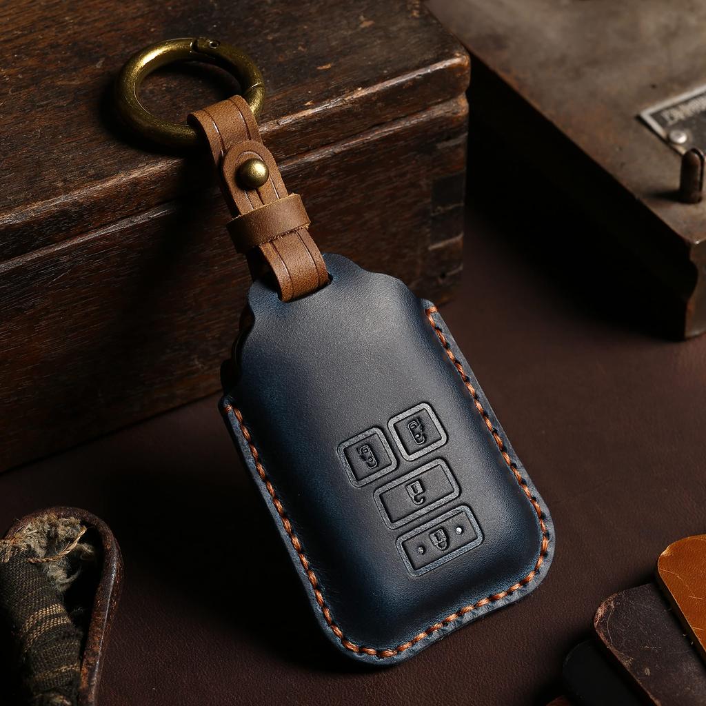 Чехол для ключа, совместимый с Toyota Hiace 200 series 4 type 5 type 6 type Regius Ace KDHTRH Portespade 140 series кожаный брелок из натуральной кожи smart