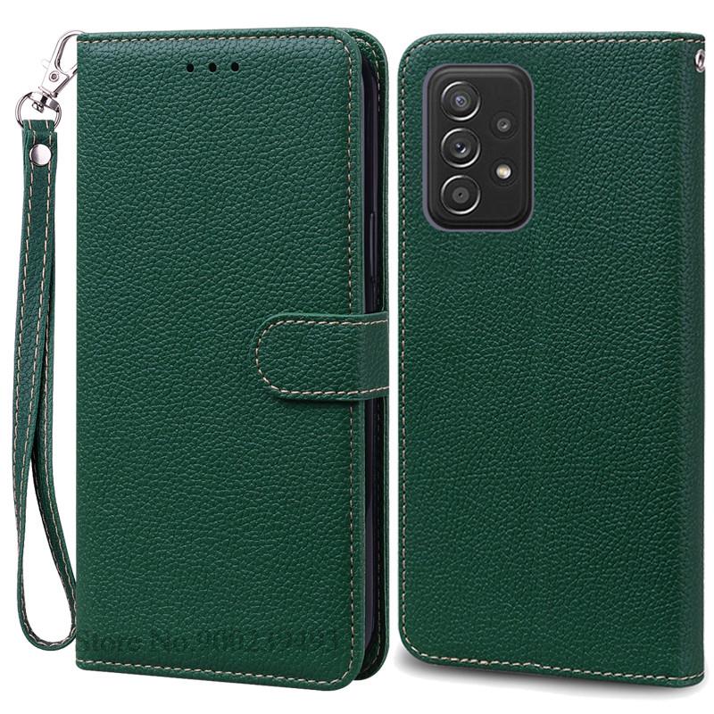 Чехол SamsungA72 для Samsung Galaxy A72, кожаный чехол-кошелек с откидной крышкой для Samsung A72 A 72 5G A726B A725F, мягкий силиконовый чехол