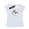 Womens/Ladies Mickey Mouse Love Cherub Cotton T-Shirt