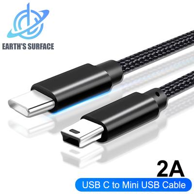 Адаптер-кабель USB Type C на Mini USB для MP3, MacBook Pro, камеры, HDD, зарядный кабель, разъем для передачи данных, тип c, кабель Mini USB