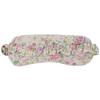 Koji Company Eye Mask, Azuki Bean Eye Pillow, Hot, Made In Japan, Floral Rose Garden Pattern, 187434