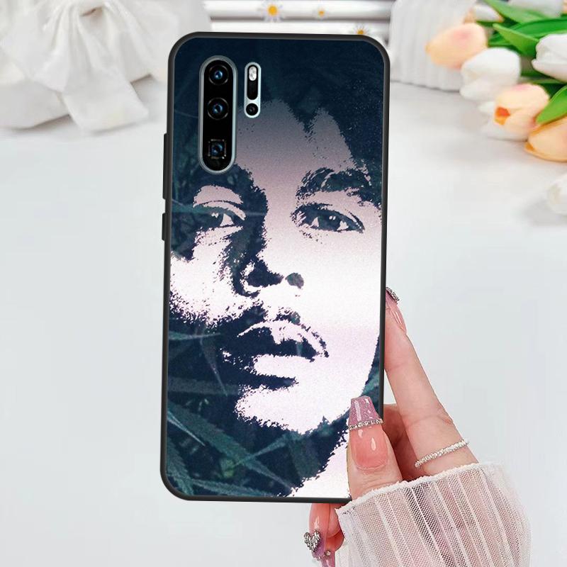 Reggae Singer Bob Marleys Case For Huawei Nova Y90 Y70 Y61 Y60 5T Nova 9 10 SE 3i 7i 8i 11i P40 P30 Lite P60 Pro Case