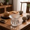 Japanese-Style Glass Tea Strainer Transparent Tea Distributor  Tea Ceremony