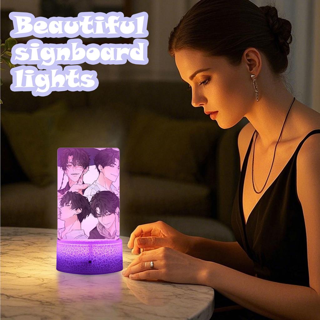 Stand Night Light Is Suitable For Children's Gifts, Fans Around The Beautiful Gift Lights