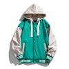New Spring and Autumn Men's Loose Baseball Uniform Men's Jacket Trendy Fashion Hooded Jacket Men