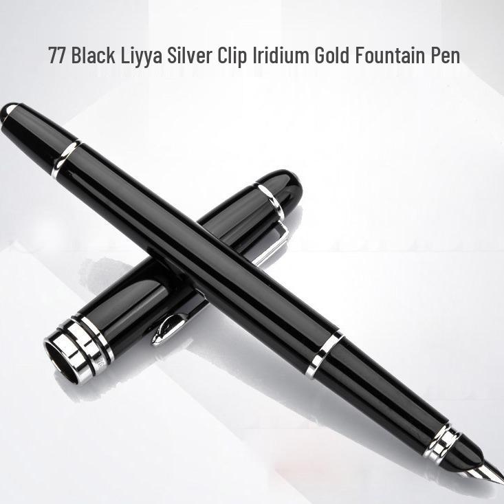 Подарочная коробка Hero Pen 77EP: Металлическая перьевая ручка для бизнеса, практики каллиграфии и офисного использования для мужчин и женщин.