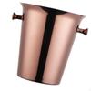 Beer Bucket Beverage Chilling Tub Drink Chiller Round Wine Ice for Cocktail Parties