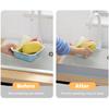 Kitchen Sink Splash Guard Waterproof Silicone Sink Splash Guard Backsplash Strip for Countertop Anti Splash Barrier