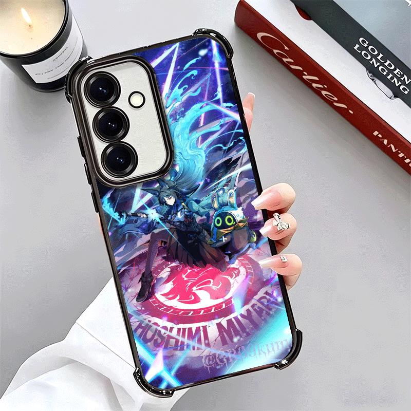Zenless Zone Zero Hoshimi Miyabi Чехол с покрытием для телефона Samsung A17 A07 A37 A57 A16 A56 A15 A55 A14 A54 A13 A53 A26 A36 A25 A35