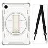 Suitable for Samsung tablet protective case A8X200A11plusA9plus with 360-degree rotating stand and hand strap