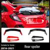 Задний спойлер-диффузор в стиле TR для Honda Civic Hatchback 2016-2021
