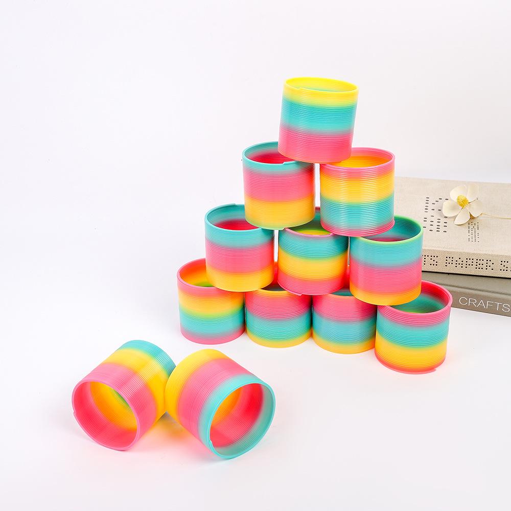 Medium Magic Rainbow Circle Educational Stacking Toy for Kids (5.8*6CM)