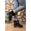 Warm High-heeled Cotton Shoes Women's 2025 Winter New Fleece Thickened Plus Size Thick Heel Furry Booties