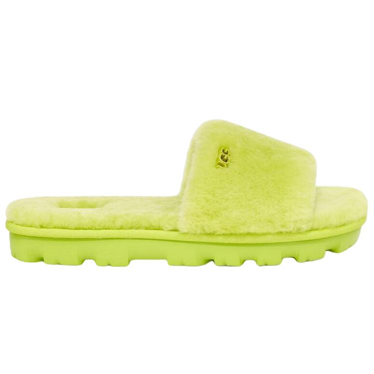 UGG Меховые Сандалии Зеленые 1100892-KLM