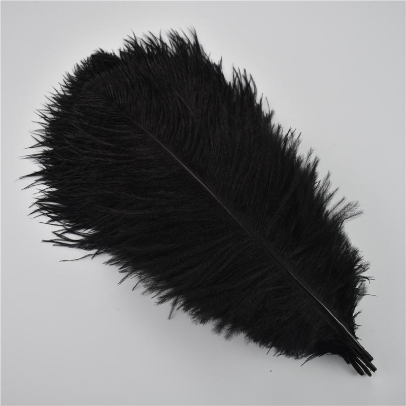 10Pcs/Lot 25-30Cm Ostrich Feathers For Crafts Party Decoration Jewelry Creation Natural Feather For Needlework And Handicrafts