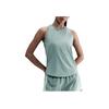 Однотонный приталенный топ без рукавов Женские топы Зеленый HQ0621017