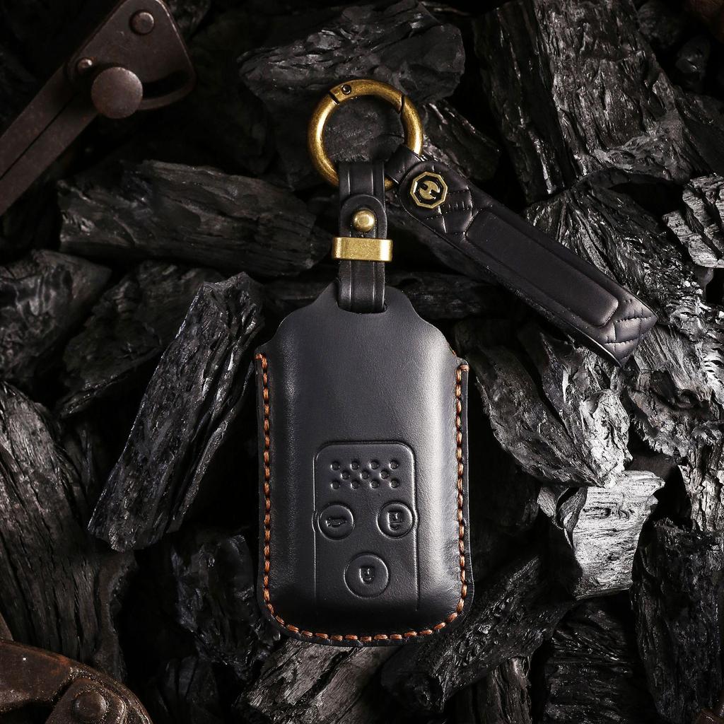 Vintage Leather Key Cover for 2011-2013 Honda Accord