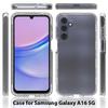 Чехол для Samsung Galaxy A16 5G/A16 4G TPU+PC 2-в-1 Противоударный Прозрачный Чехол для Телефона