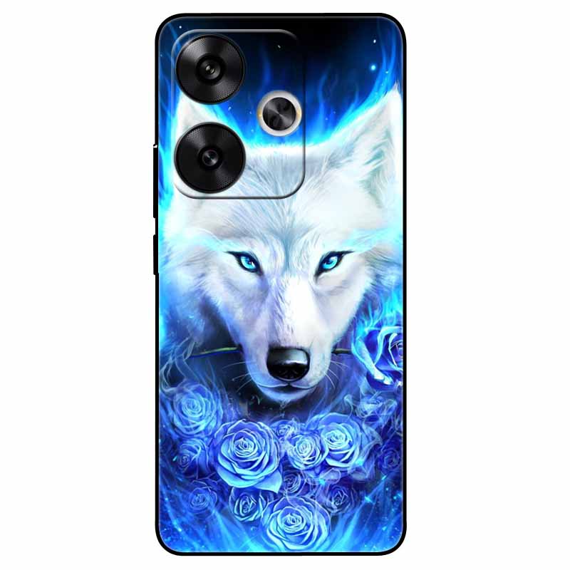 Чехлы для Xiaomi Poco F6 Мягкие силиконовые Защитные Модные ТПУ Задние крышки для телефона Для Xiaomi Poco F6 Pro/Redmi Turbo 3 ТПУ Чехлы