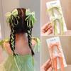 1PC New Fashion Kids Bow Strap Hairpin Baby Weaving Headwear Long Beauty Girls Hairpins Fashion Children's Hair Accessories
