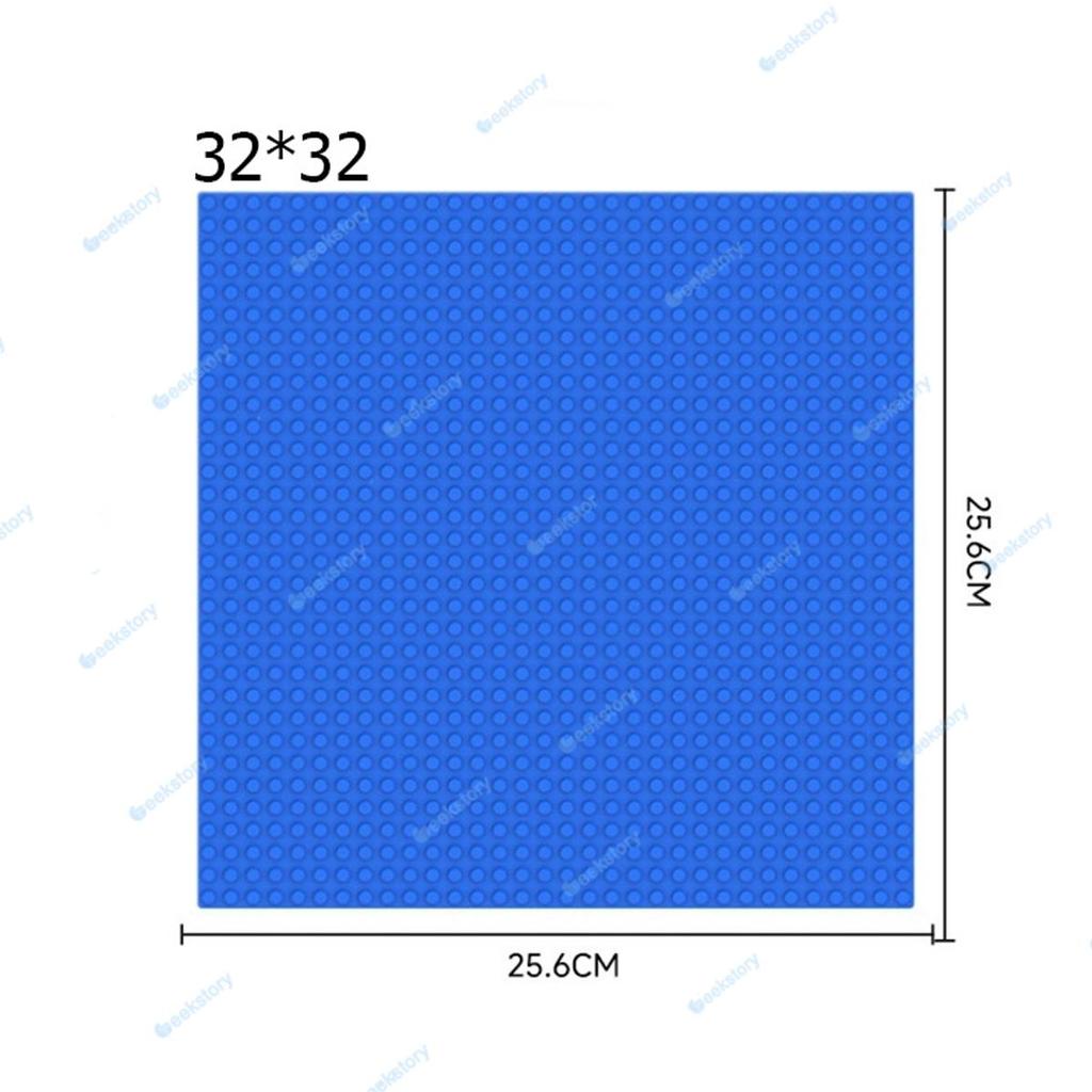 1PCS/4pcs Color 32x32 Base Plates Blocks Small Particle Size Dots DIY Toy Bricks Parts Baseplates Assembly Plate Blocks For Kids