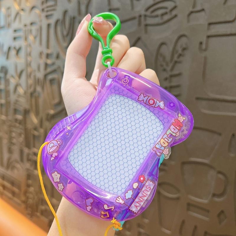 Многоразовые блокноты для рисования Магнитная планшетка для рисования Портативный брелок Набор художественных досок Магнитная художественная доска Идеально для детей в путешествии