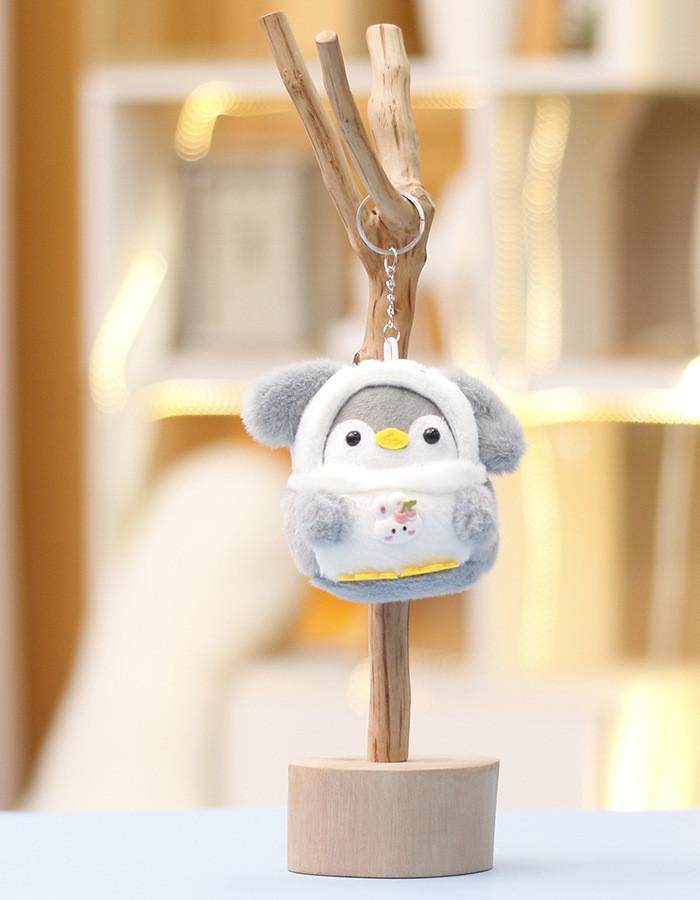 Пингвин Милый Животное Плюшевый Брелок Из Ткани С Коротким Ворсом Для Подарка Украшения