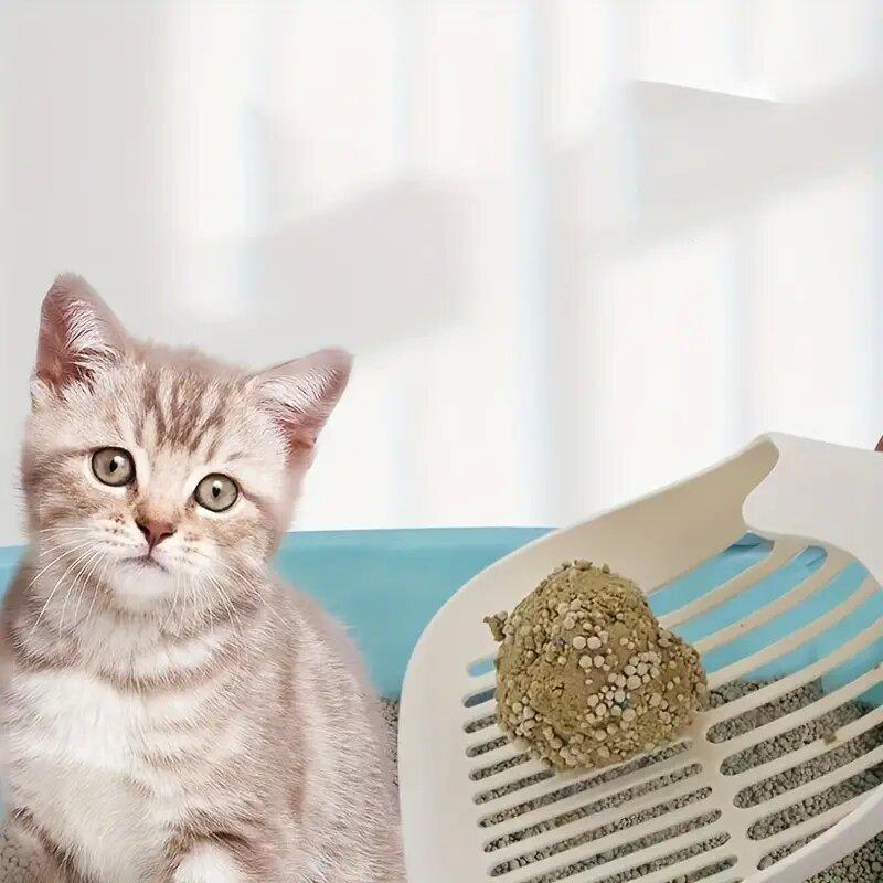 Новый совок для кошачьего туалета Easy Clean, прочный, для удаления отходов, нескользящая ручка, отверстие для подвешивания, для хранения, простой в использовании инструмент для уборки зоотоваров, лопата для мусора