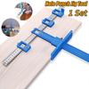 Multifunctional Furniture Carpentry Punch Locator Drill Guide Ruler Woodworking Hole Locator Adjustable Drilling Positioner Tool
