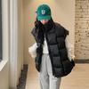 Новые заколки для волос с модным и популярным хлопковым жилетом однотонного цвета со стойкой воротником модный хлопковый жилет женская куртка