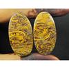 17X37X03MM Mariam Jasper Oval Shape Matched Earring Pair Loose Gemstone SK-4692