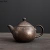 Vintage Ceramic Teapot Single Pot Coarse Pottery Kung Fu Teaware Tea Infuser Teas Ceremony Afternoon Tea Pot Tea Kettle