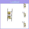 Resin Climbing Stairs Little Dog Staircase Hanging Decor With Cartoon Design For Home Office Decorations