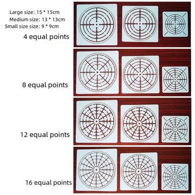 Трафарет для самостоятельной росписи «Мандала-яблочко»