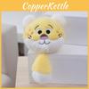Adorable Plush Tiger Keychain Cute Stuffed Animal Doll With Soft Pp Cotton Filling