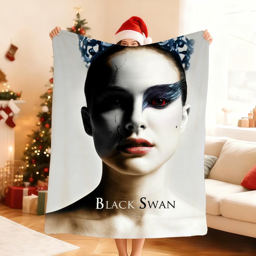 Classic Luxurious Movie B BlackS S SwanS Blanket For Soft Throw Blanket for Picnic Bed Sofa Home Bedroom Cozy Warm Comfortable