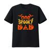 One Spooky Dad Halloween T Shirt Horror Night Party For Unisex Vintage Homme Graphic Top For Everyday Wear Soft