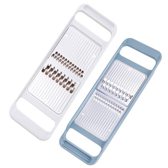 Овощерезка Супер Острая Двусторонняя Многофункциональная Нескользящая Гофрированная Сетка Измельчитель Моркови Огурца Кухонный Инструмент