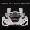 1:32 SRT Tomahawk XVGT Зарядное устройство Литой металлический модельный ряд Игрушечные машинки Двери открываются Звук Свет Оттянуть Назад Транспортные средства Подарки на день рождения друга
