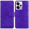 For Realme 14 5G Case Solid Color Leather Wallet Phone Cover